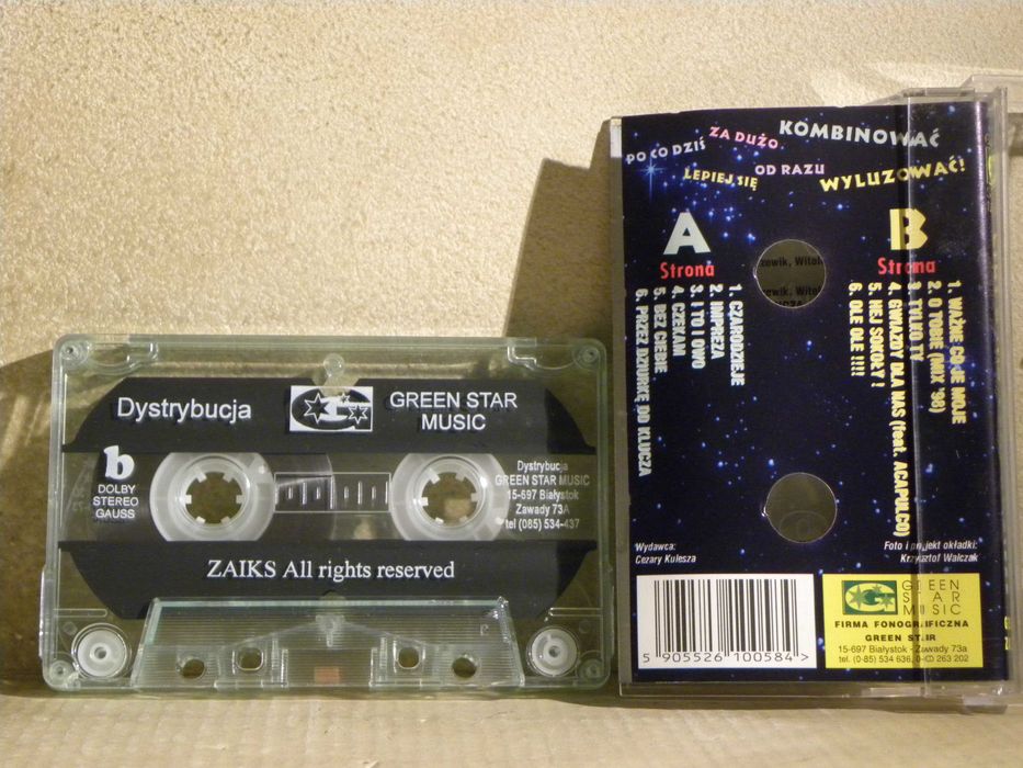 kaseta magnetofonowa Play & Mix – Czarodzieje