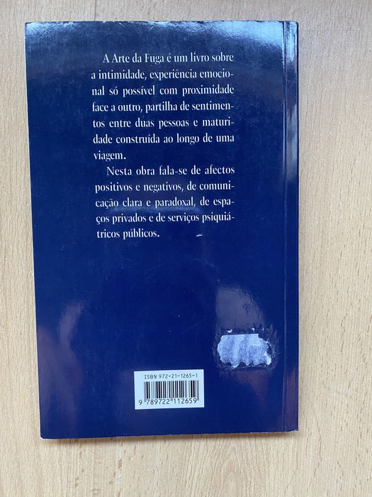 Livro A Arte da Fuga de Daniel Sampaio