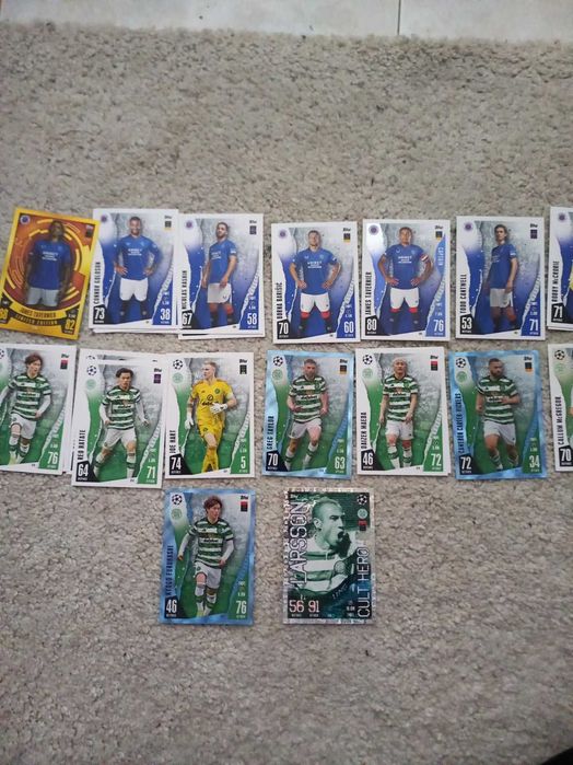 Cartas match Attax 23/24