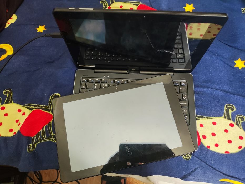 Планшет с клавиатурой Mytab union 10