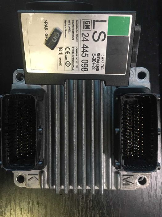 12249831 DZKR FBLZ Блок управления Opel Astra G Z16XEP HSFI 2.4