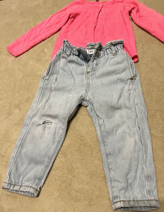 джинси zara та кофтинка