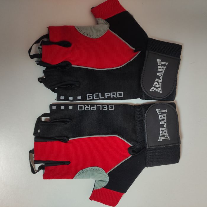 Перчатки атлетические Zelart ,перчатки велосипедные беспалые