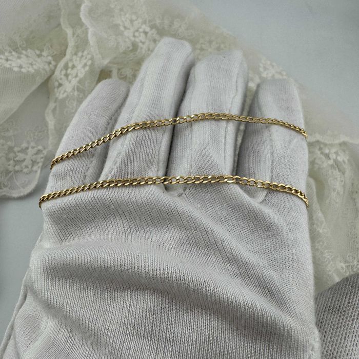 Złoty Łańcuszek 585 Pancerka Elegancka Klasyczna 2.81G 53,5CM | Odnowiona