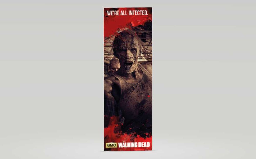 The Walking Dead Zombie Plakat serialowy 53x158 cm