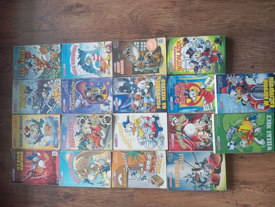 Komiksy Gigant 18 sztuk