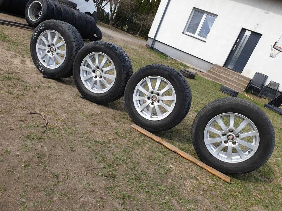 Felgi alu Platin koła R16 5x112 opony zima 215/65R16 VW Skoda Mercedes Audi