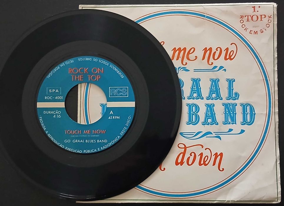 Go Graal Blues Band - Touch Me Now / Lay Down (Vinil 7")