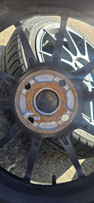 Jantes 17" AUTEC Wizard 4x108 + Pneus Hankook