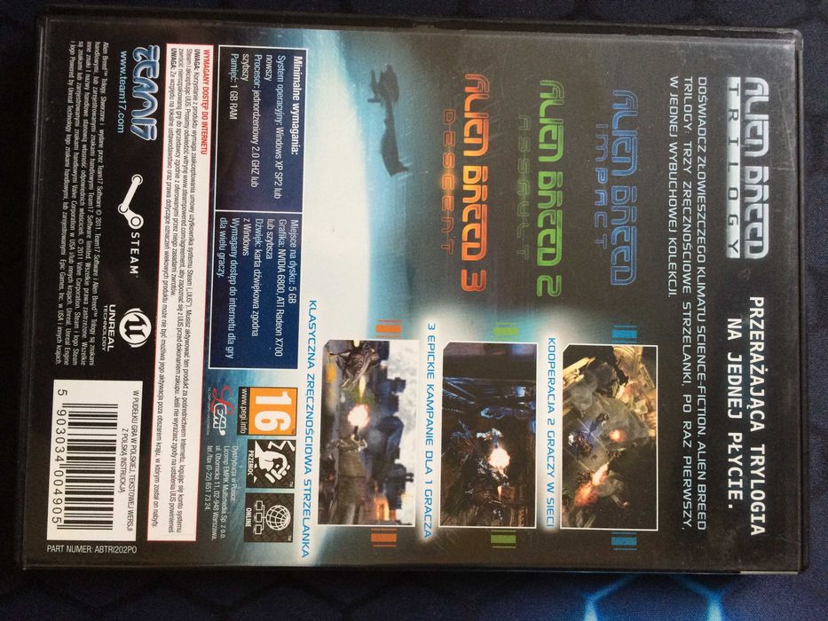 Gra PC Alien Breed Trilogy