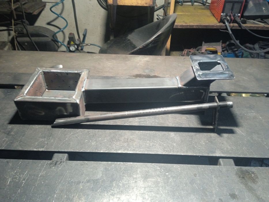 Palnik na olej wzmocniony