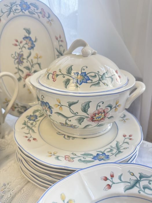 Villeroy boch, віллерой бох delia, делія, чайно-столовий сервіз 8 перс