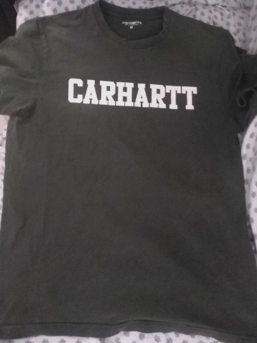 T-Shirt Carhartt verde-escura
