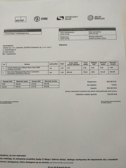 Asics Metaspeed Sky Paris