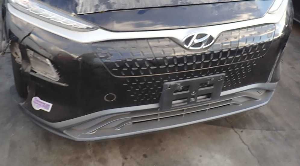 Передня губа в зборі hyundai kona electric 2019