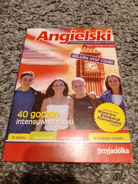 Płyta CD "Angielski" multimedialny kurs