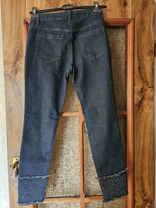 Jeansy Bonprix rurki 38