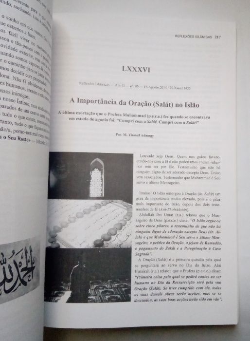 Reflexões Islâmicas, de M. Yiosssuf M. Adamgy