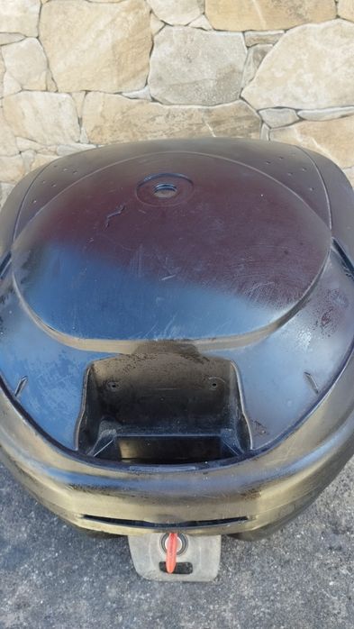 Mala para mota com suporte e chave