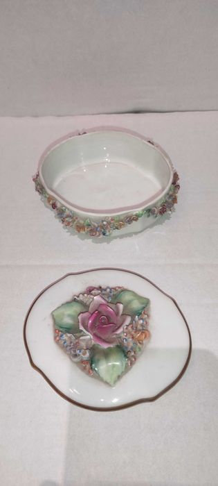 Caixa em Porcelana Decorativa da Artibus