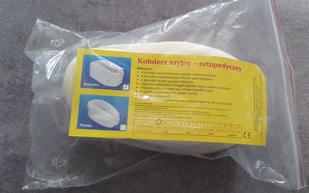 Kołnierz szyjny - ortopedyczny Schanza