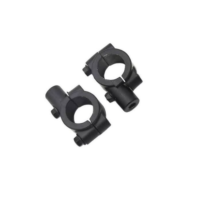 Par de suportes roscados para espelhos de haste moto M8 M10
