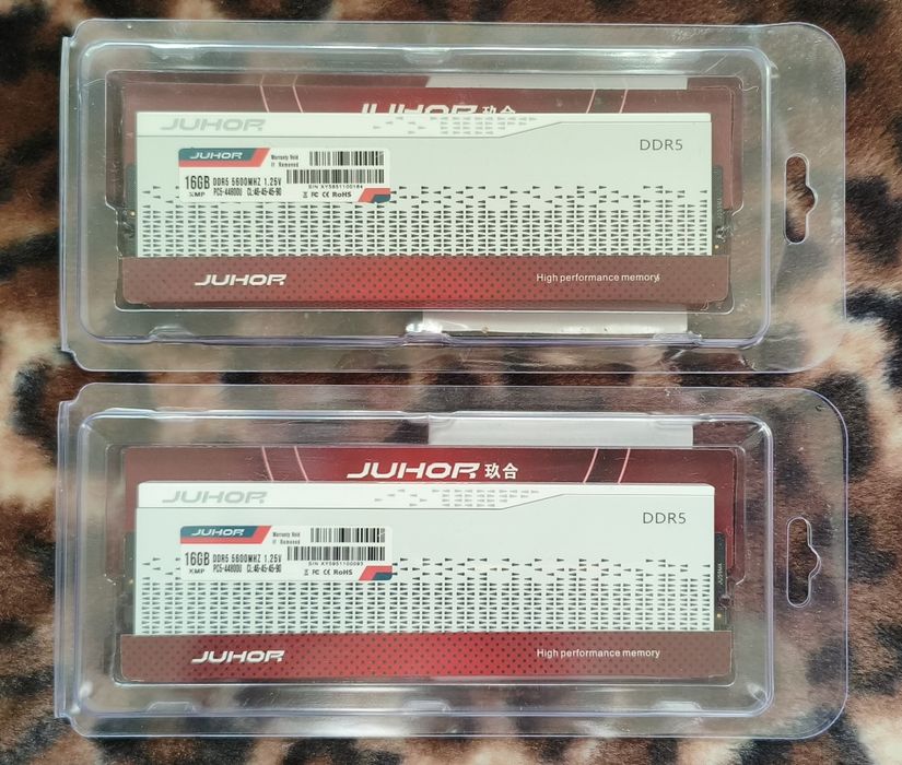 DDR5 32gb 5600 MHz Juhor оперативная память