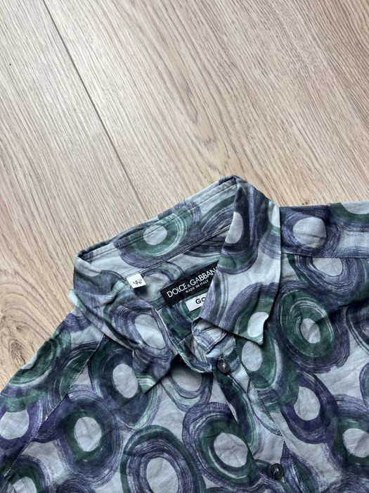Dolce&Gabbana Gold Koszula Shirt Old money Designer Casual