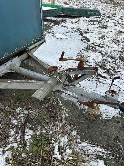 Причіп лафет тентований