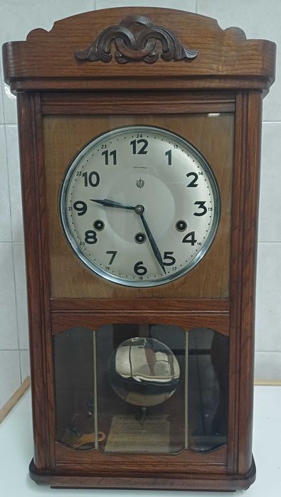 Relógio mesa ou parede, vintage da Reguladora, anos 50