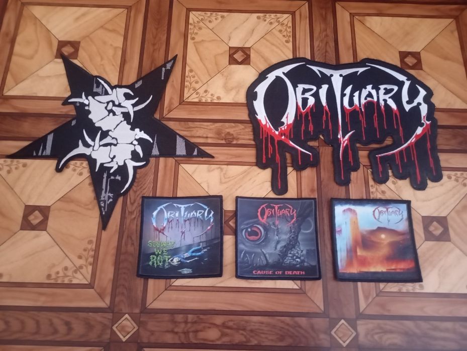 Нашивка Obituary/Sepultura
