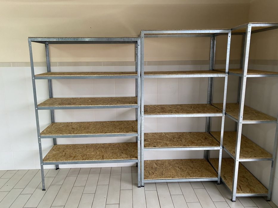 Стелаж металлический . Стилаж металевий СТО.В гараж, кладовку, склад .