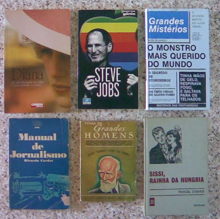 Lote com 45 livros - venda individual