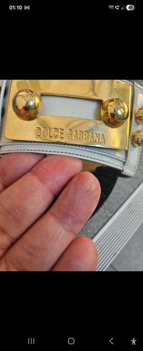 Klapki Dolce Gabbana.