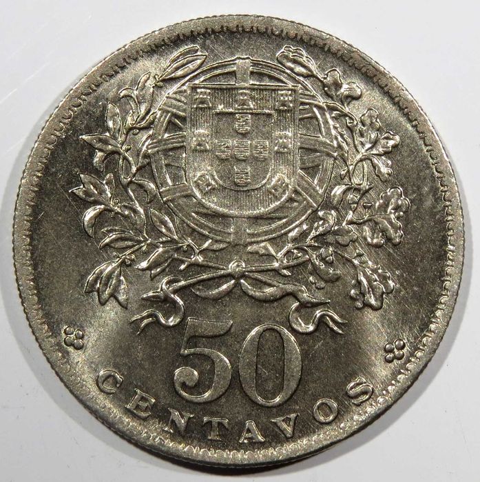 Republica Portuguesa - 50 Centavos 1964 e 1966 2€ cada