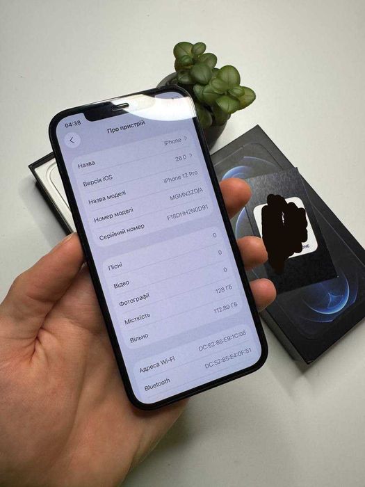 Iphone 12 pro 128 gb, ідеальний стан, айфон 12 про 128 гб