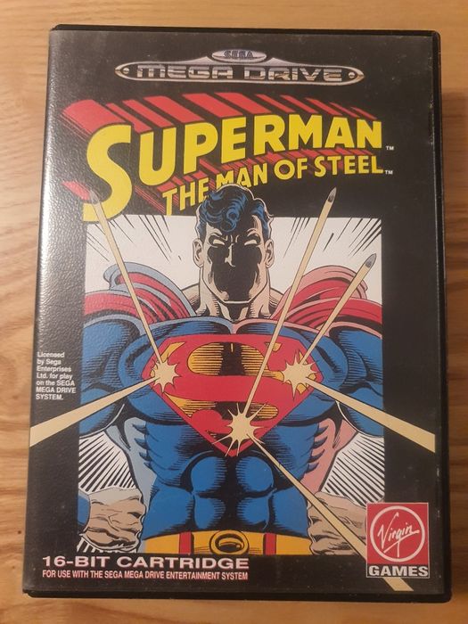 Jogo Megadrive Superman man of steel