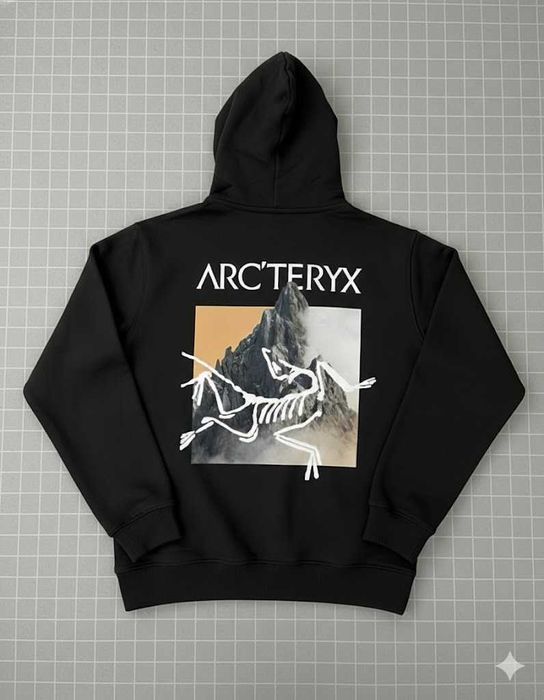 РАСПРОДАЖА | Новое Худи ARCTERYX | MultiBird Большой Принт Артерикс