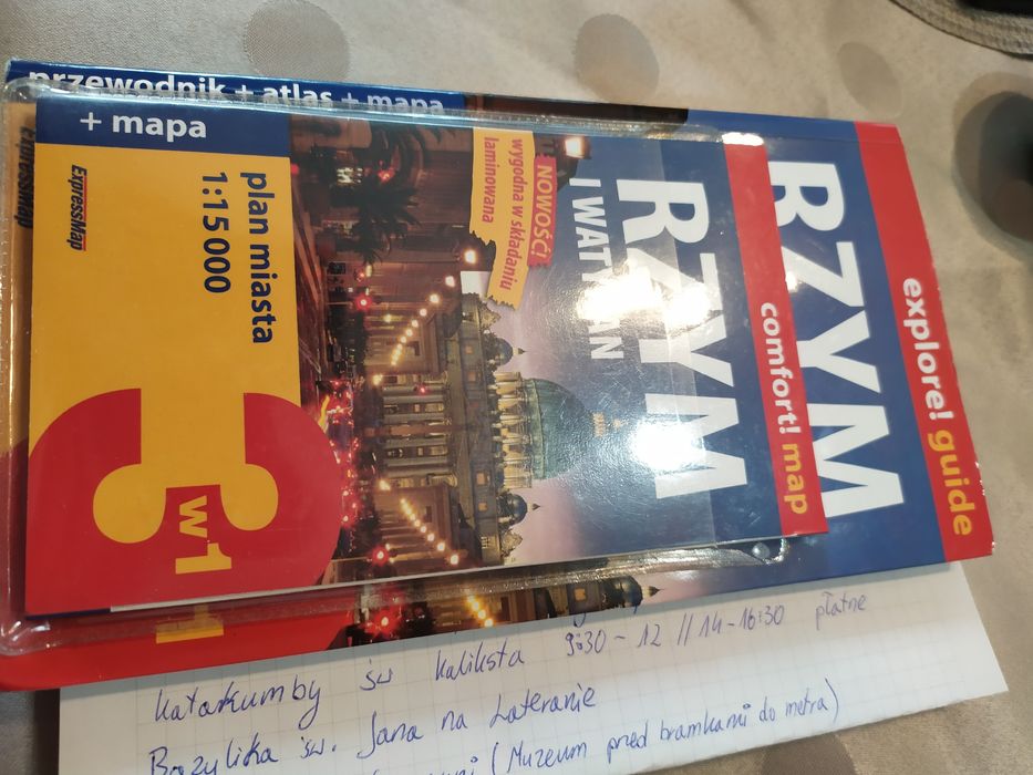 Przewodnik "Rzym i Watykan 3w1"