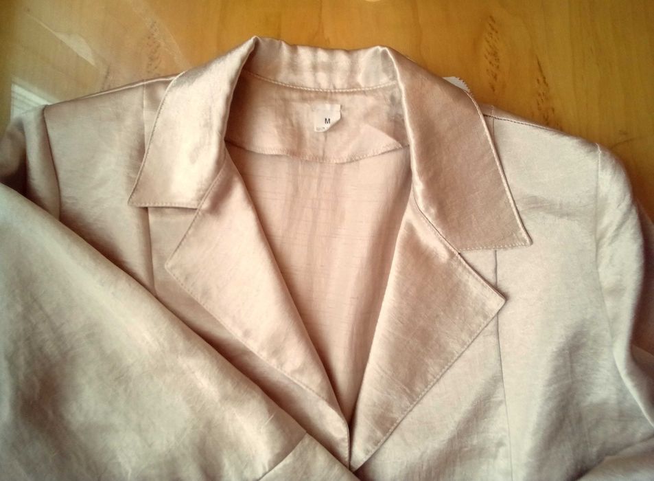 Żakiet złotawy letni, rozmiar M