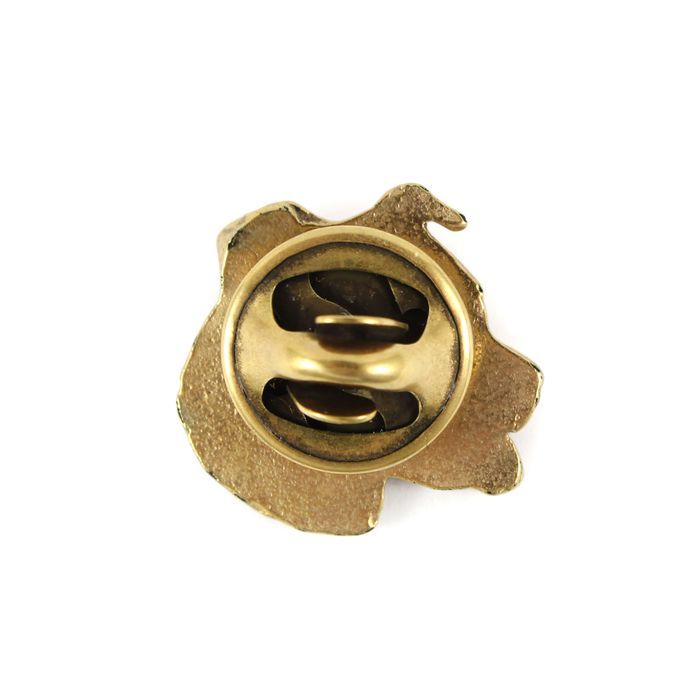 Amerykański Staffordshire terrier pin pozłocony Art-Dog