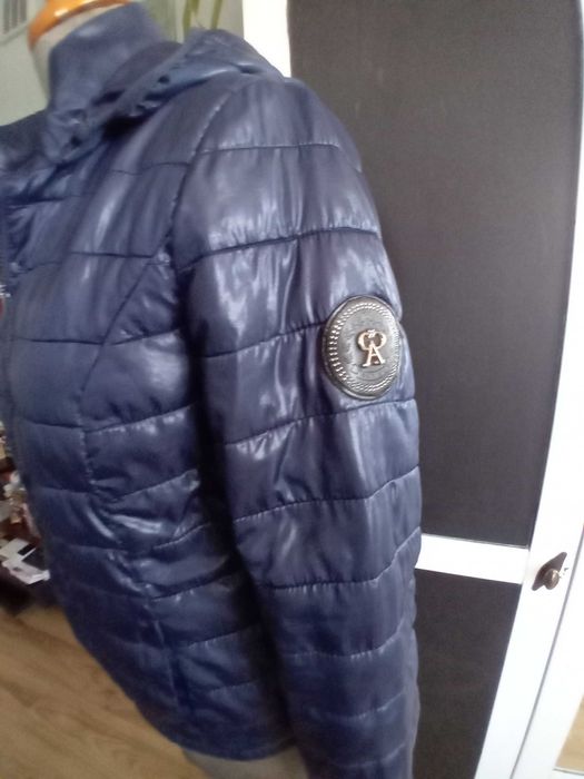 Kurtka pikowana z kapturem