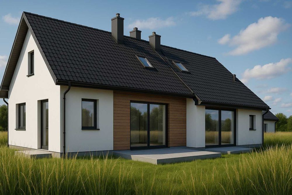 Nowoczesny i Energooszczędny Dom w Przodkowie Idealny dla Rodziny