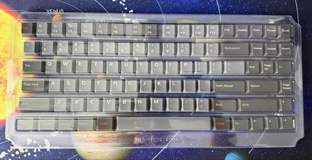 Кейкапи nuphy oblivion low profile