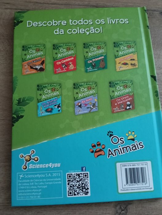 Livros da coleção Os Animais