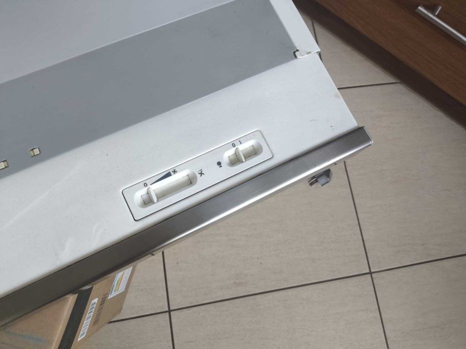 Okap podszafkowy teleskopowy ELECTROLUX EFP636X INOX + akcesoria - brak filtrów tłuszczu - w pełni sprawny
