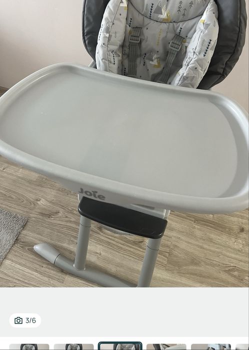 Стільчик для годування Joie Mimzy Spin 3 in 1 2 000