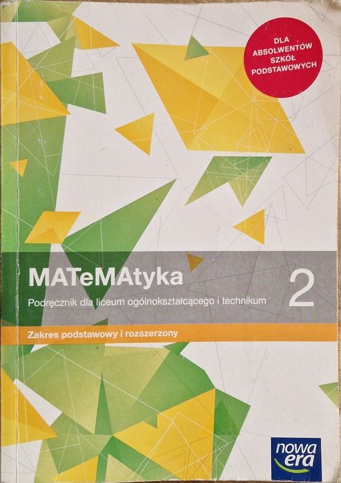 Matematyka 2  zakres podstawowy i rozszerzony
