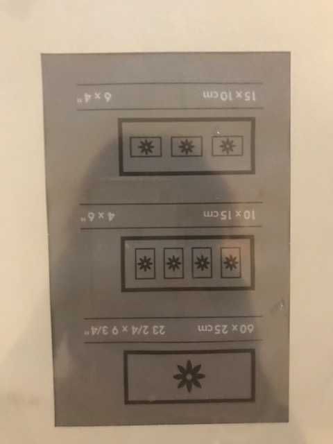 Molduras ikea - vidro á frente