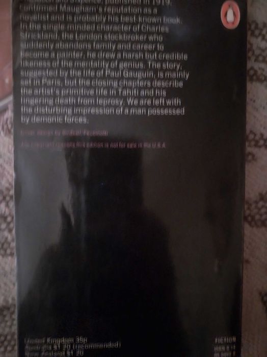 The moon and sixpence - w Somerset Maugham